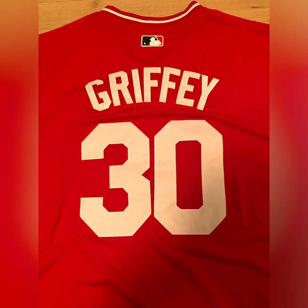 Ken Griffey Jr. MLB Cincinnati Reds, number 30 Jersey